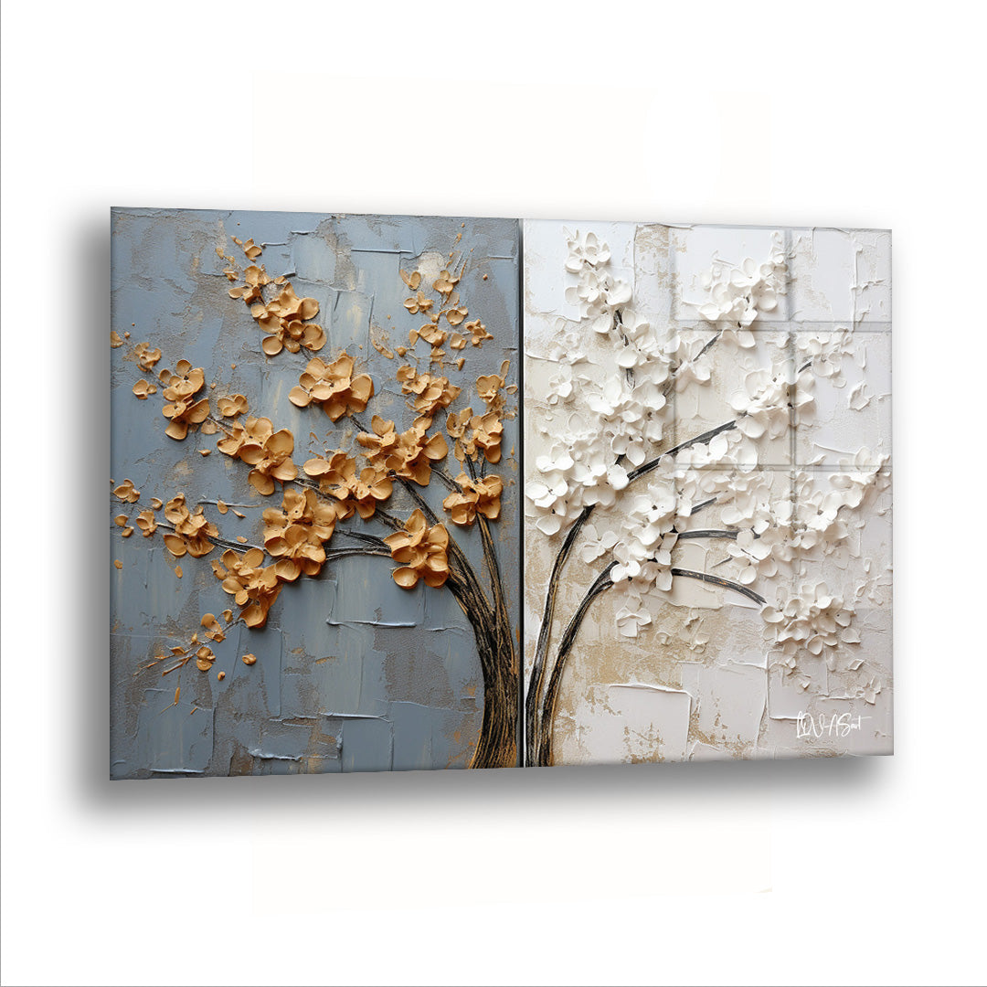 Dekor Ağacı - Cam Tablo