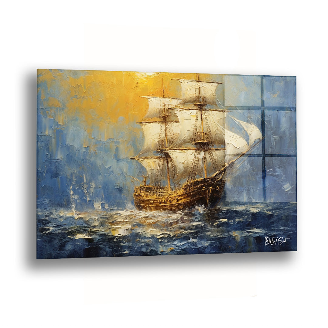 Düşlerden Kaçış - Cam Tablo