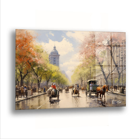 Eski Zaman - Cam Tablo