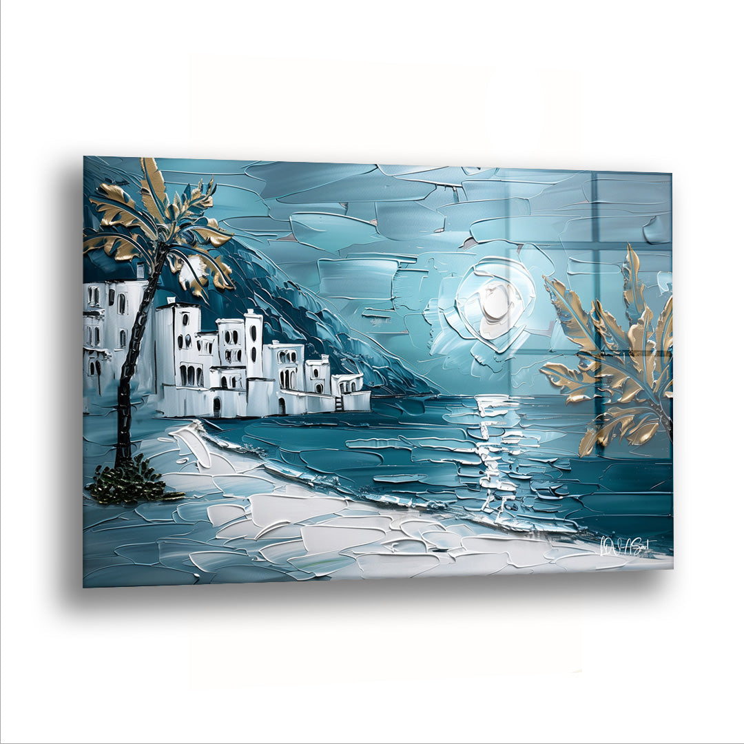 Gecenin Hüznü - Cam Tablo