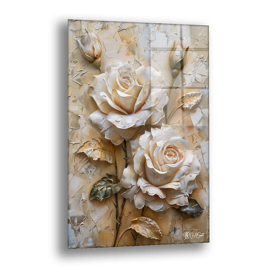 İkili Güzellik - Cam Tablo