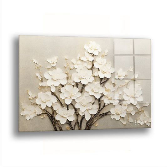 Kabarmış Darbeler - Cam Tablo