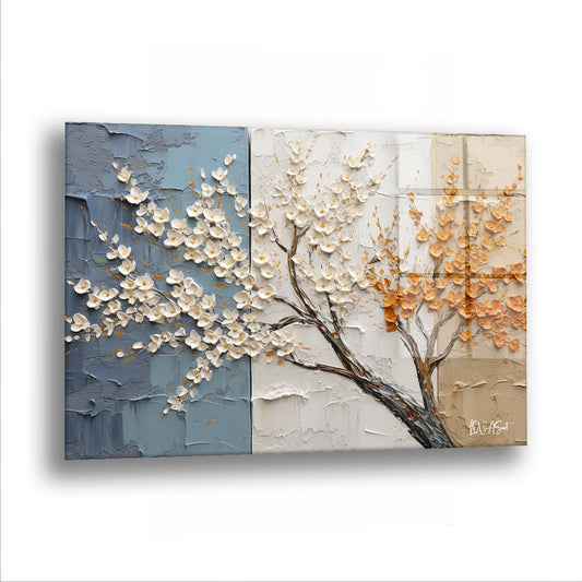 Müzikal Ağaç - Cam Tablo