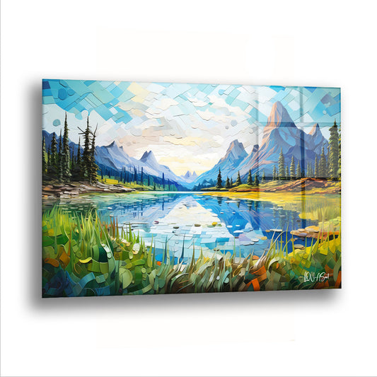 Panoramik Manzara - Cam Tablo