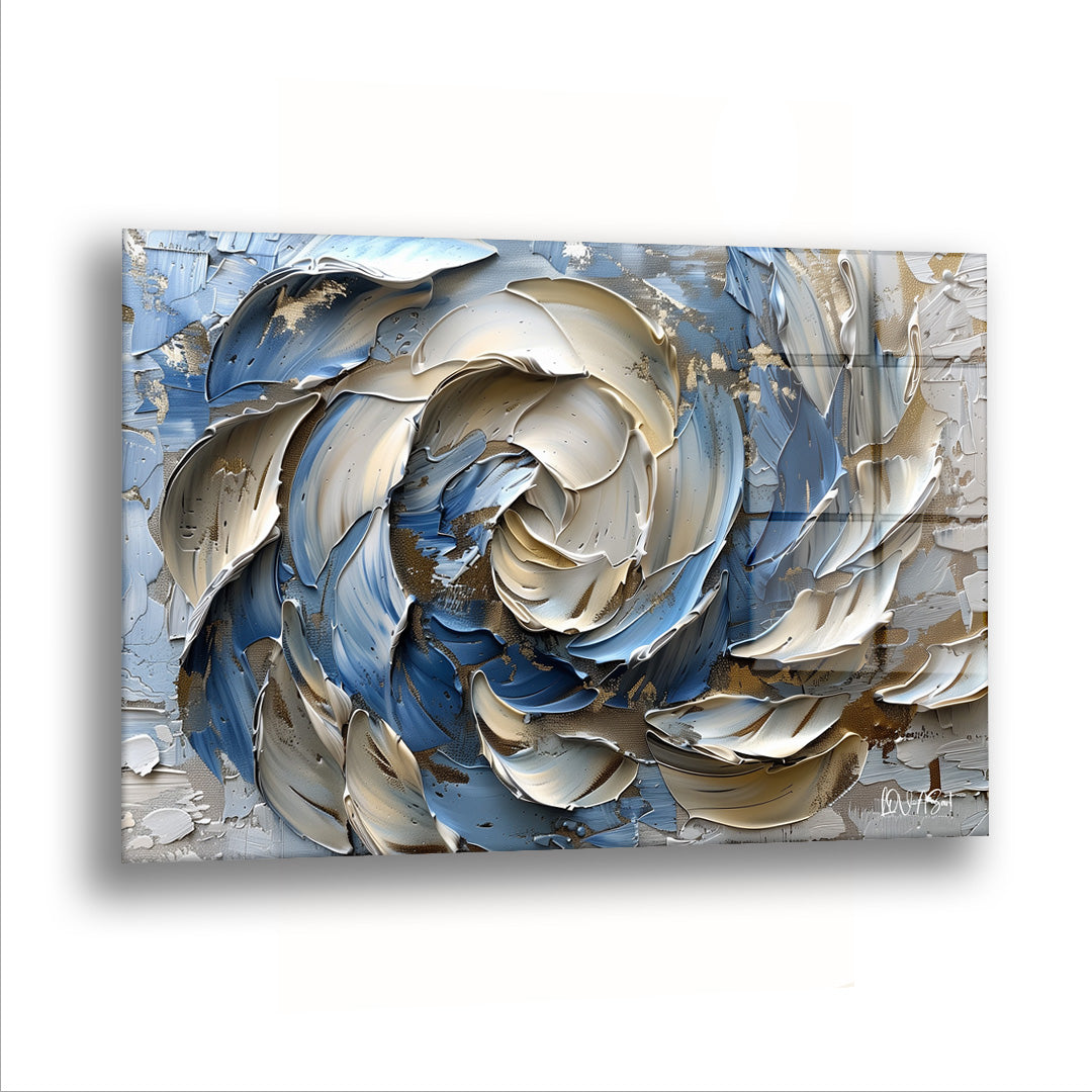 Renklerin Dansı - Cam Tablo