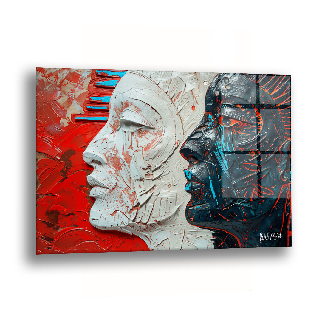 Antik Savaşçılar - Cam Tablo