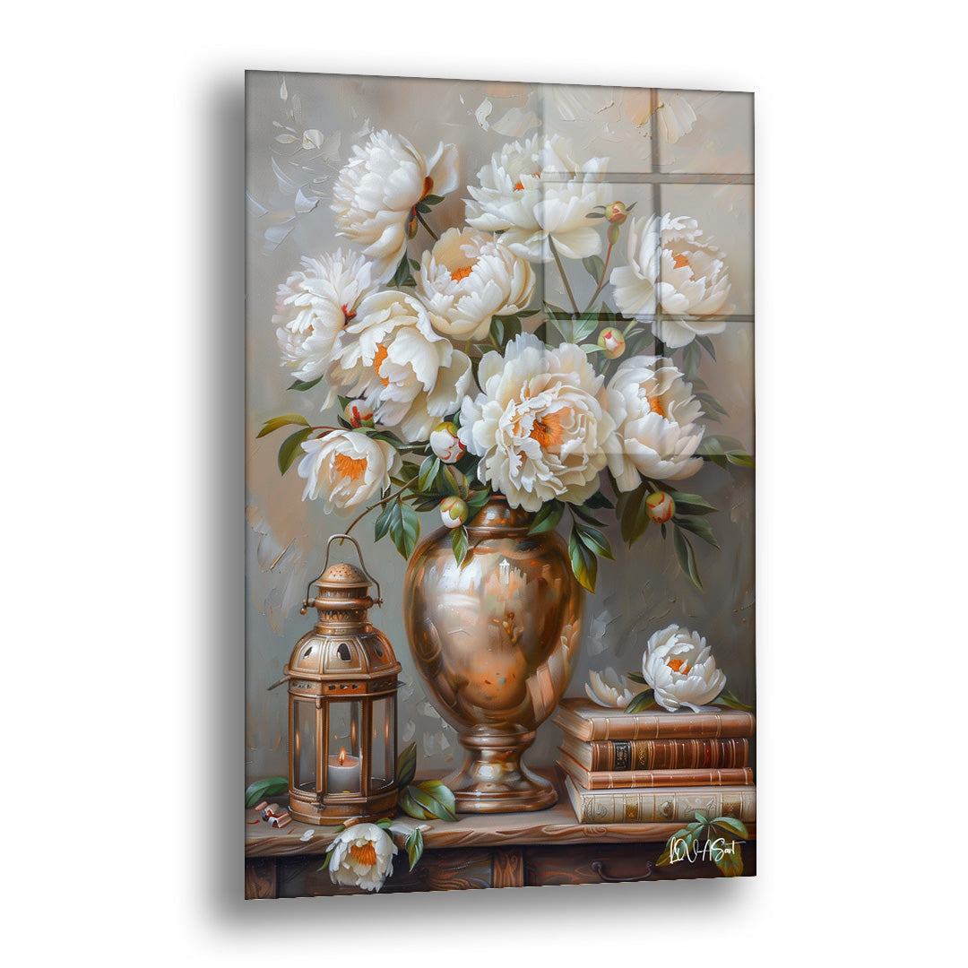 Vazodaki Bakilik - Cam Tablo