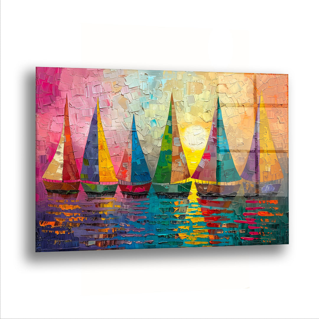 Yelkenliler - Cam Tablo