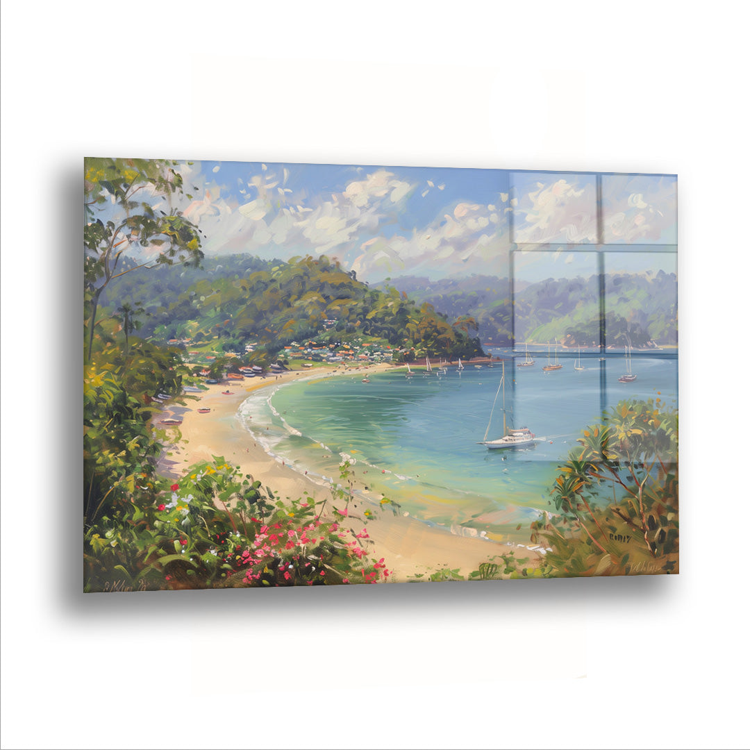 Yeşil Köy - Cam Tablo