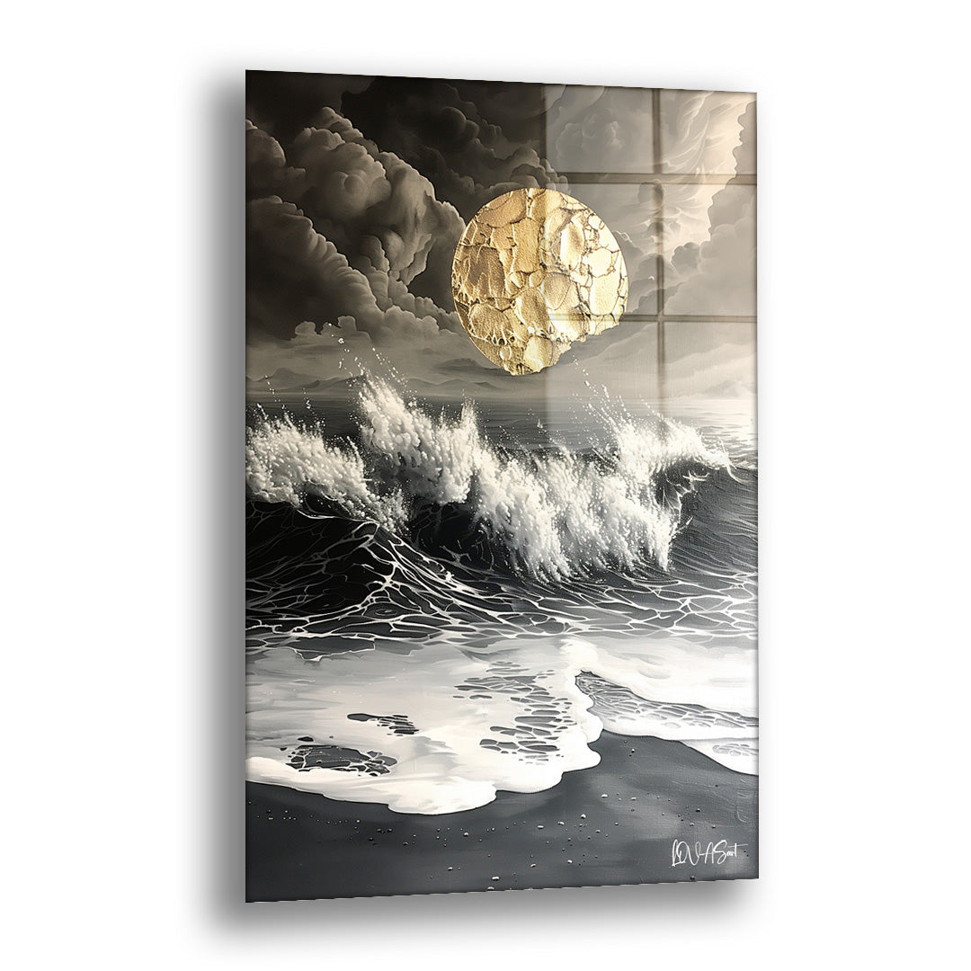 Ayın Etkisi - Cam Tablo