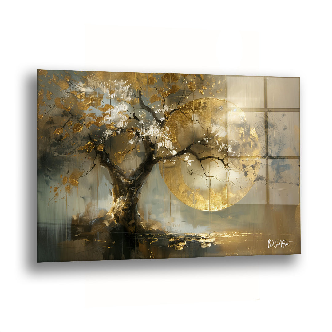 Ayın Şavkı - Cam Tablo