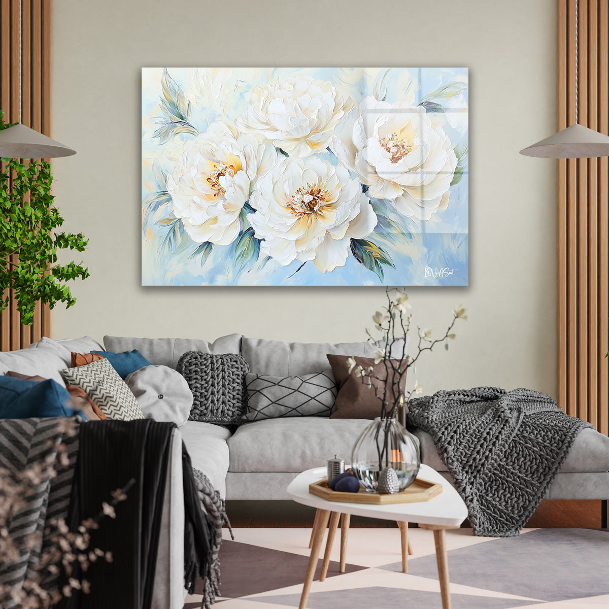 4 Güzel - Cam Tablo