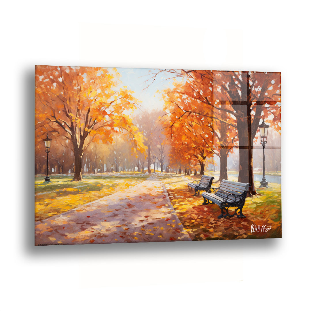 Bahar Sonu - Cam Tablo