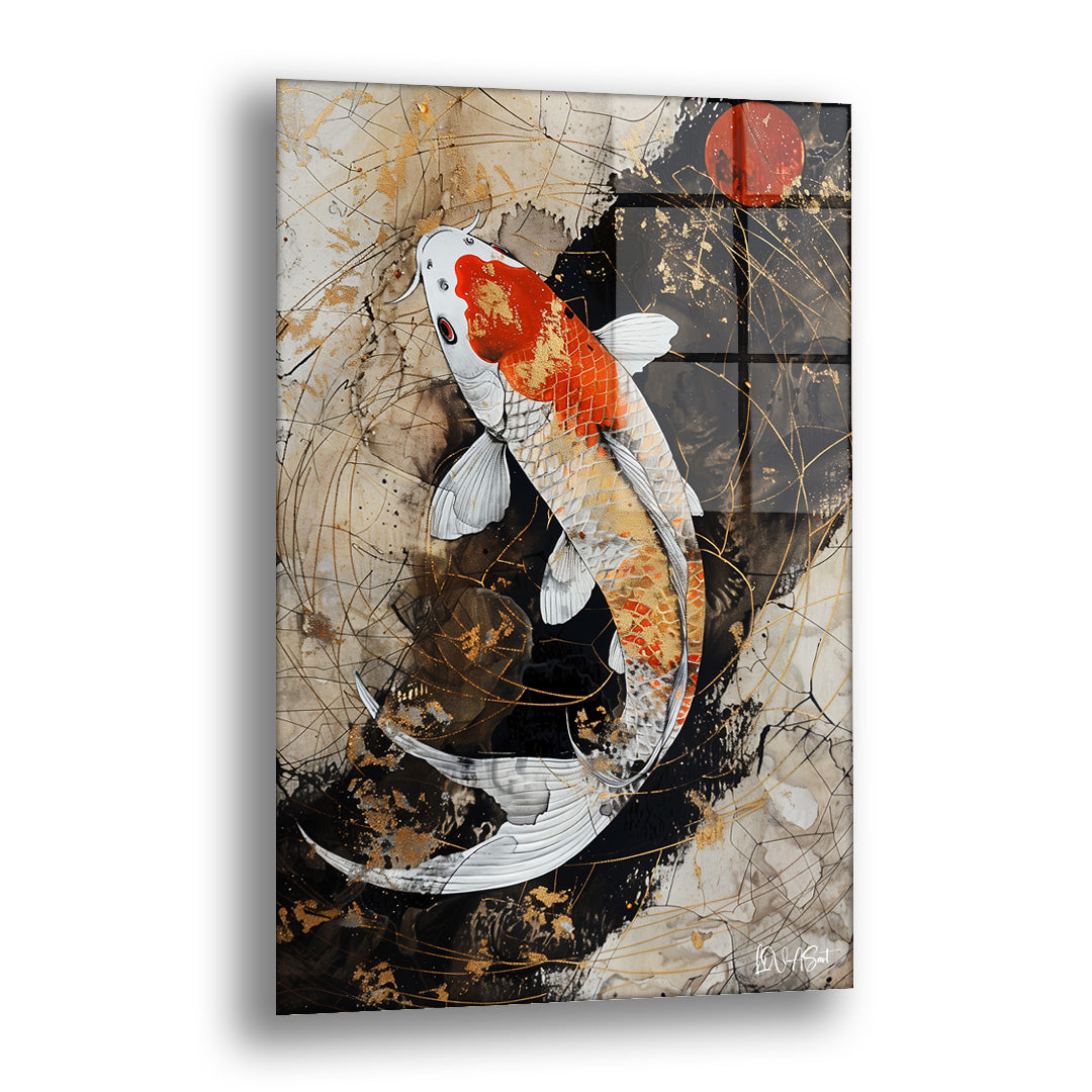 Carpe Koi - Cam Tablo