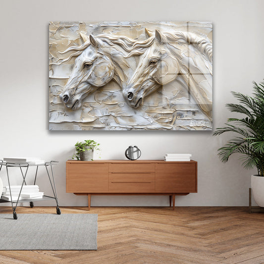 Abartılmış Güzellikler - Cam Tablo