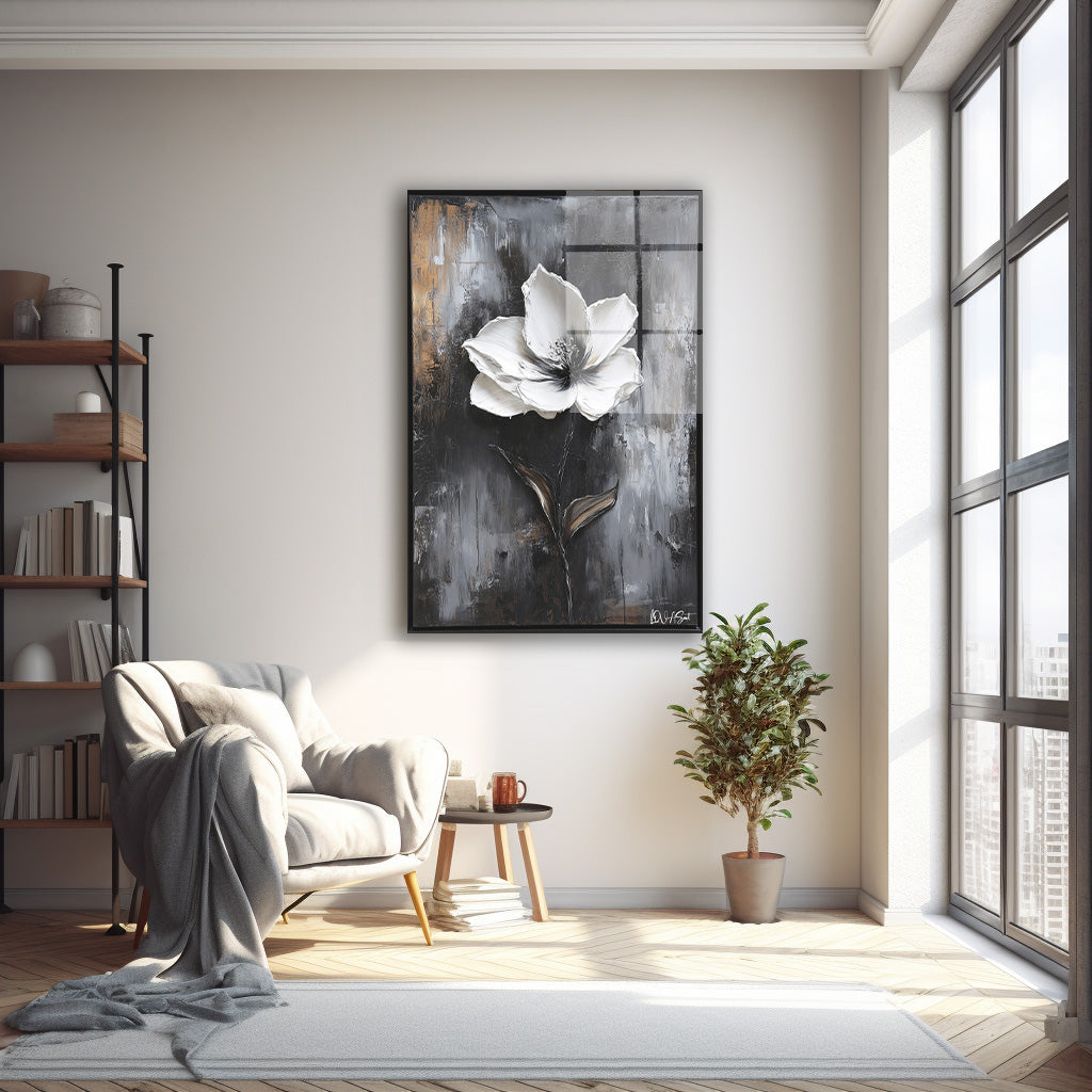 Aydınlığı Bekleyen - Cam Tablo