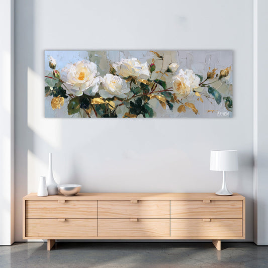 Beyaz Büyük Güller