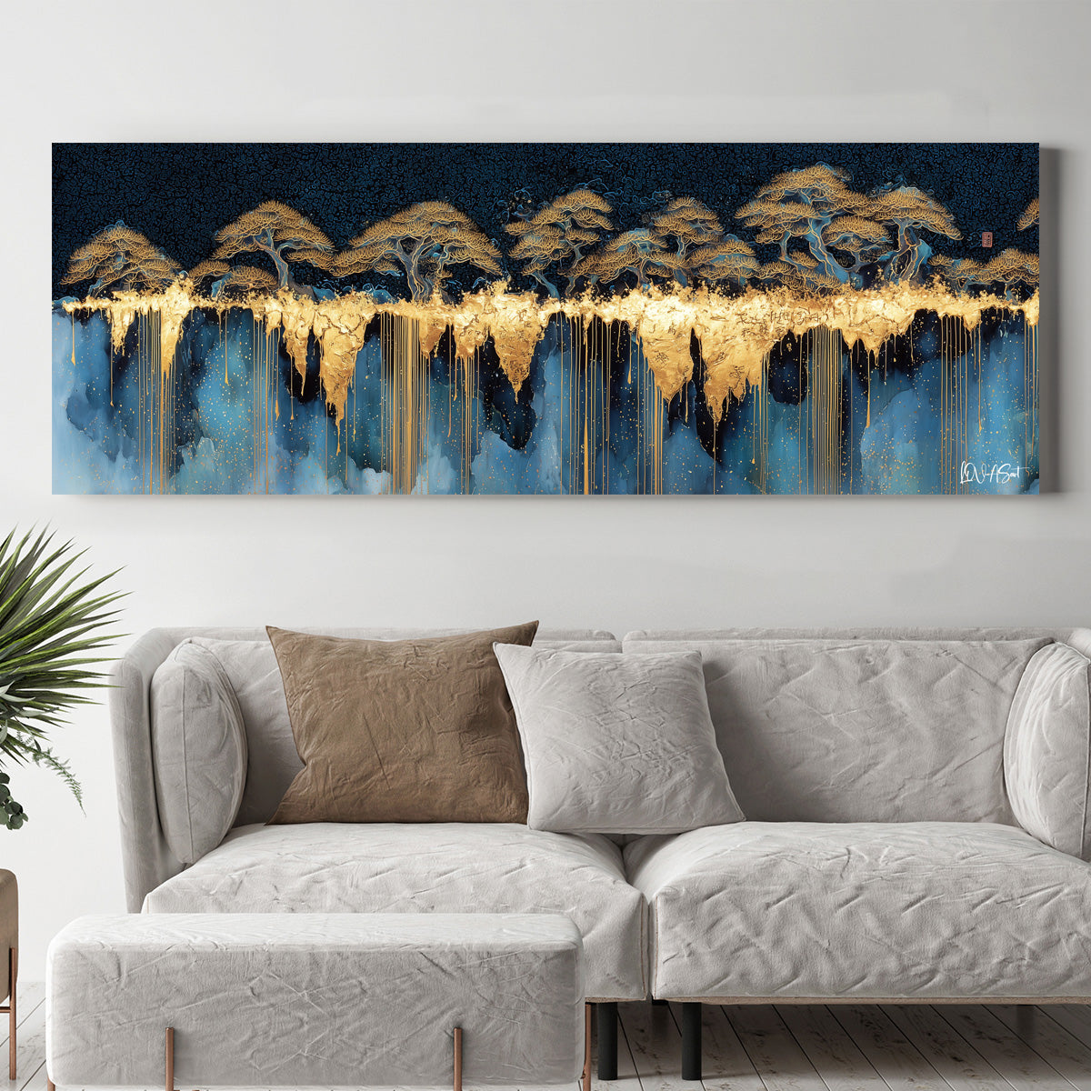 Dağ Üstündeki Ağaçlar