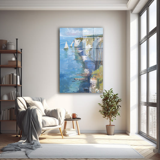 Deniz Kemeri Yelkenliler cam tablo — farklı açıdan görünüm