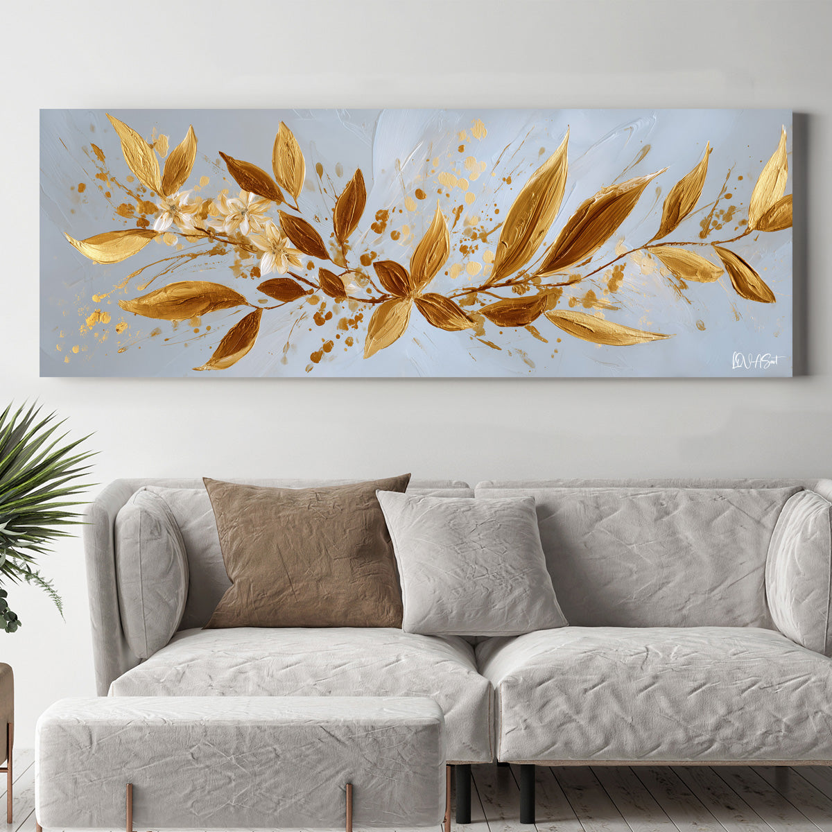 Gold Büyük Yapraklar