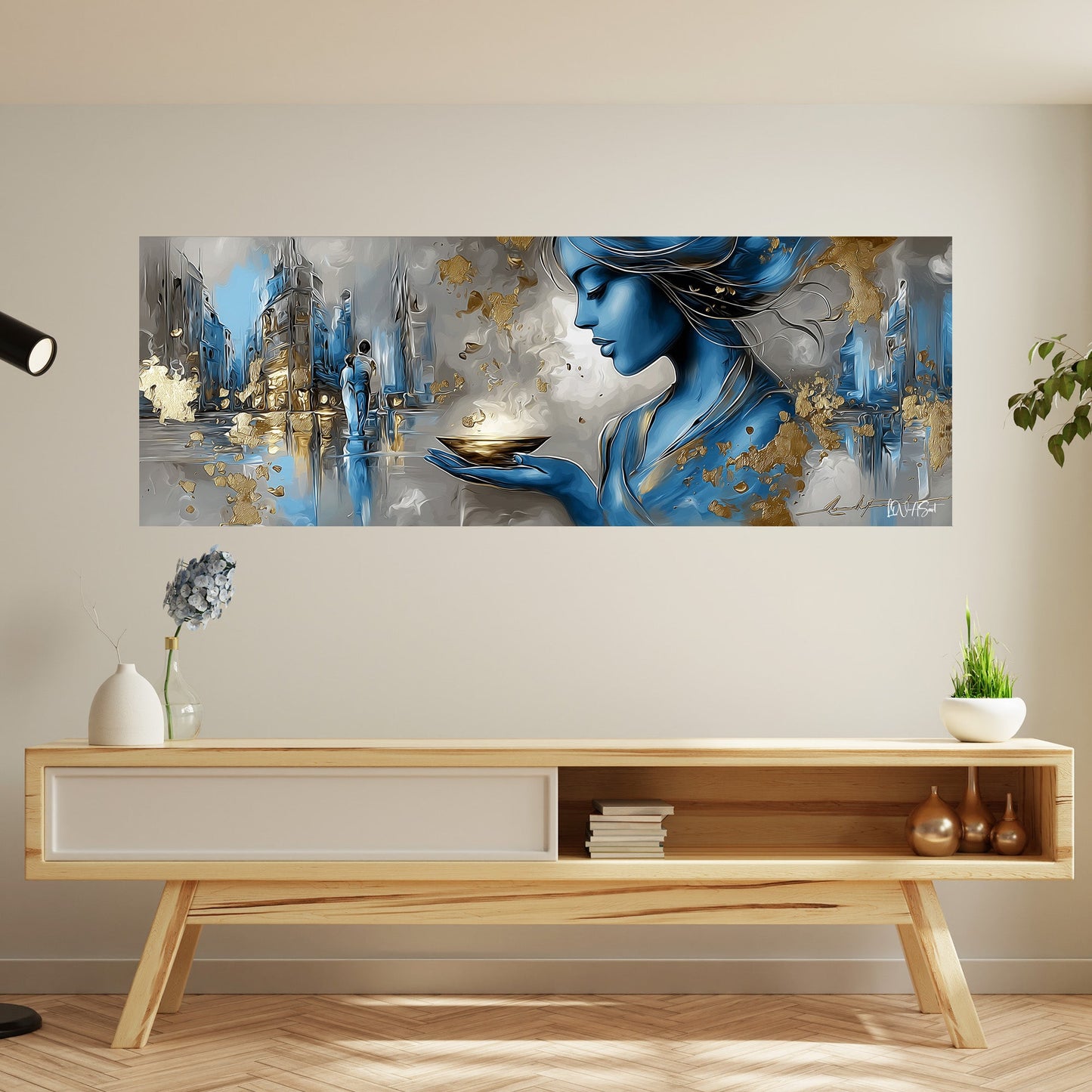 Mavi Büyücü Kadın