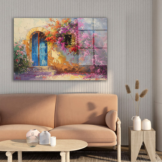 Pembe Duvar cam tablo — farklı açıdan görünüm