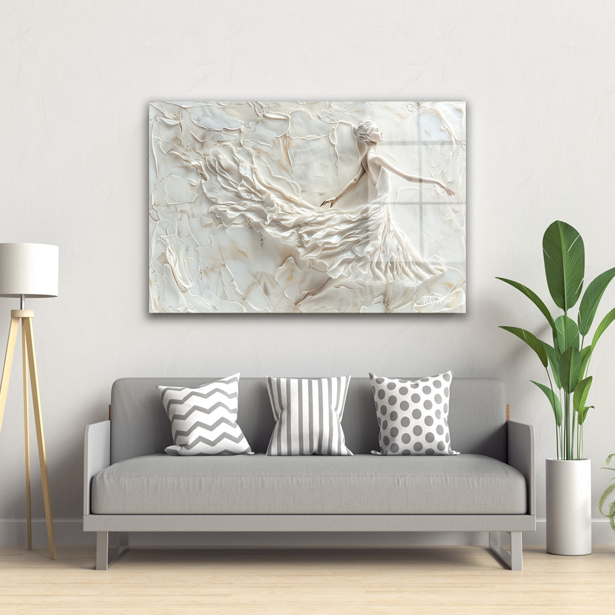 Peri Kızı - Cam Tablo