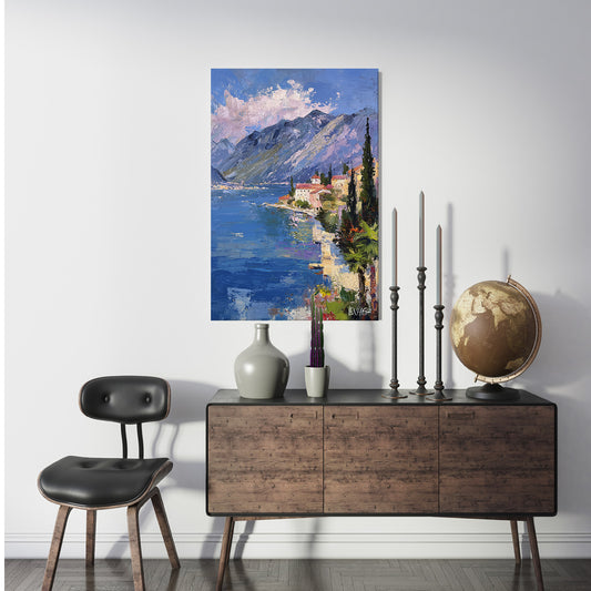 Servili Körfez kanvas tablo — farklı açıdan görünüm