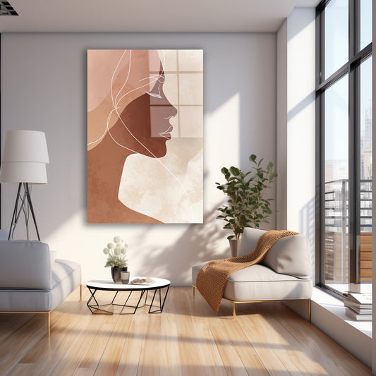 Terrakota Profil cam tablo — farklı açıdan görünüm