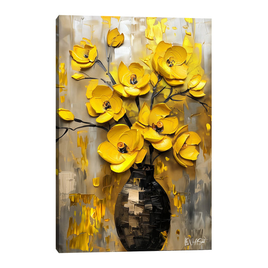 Vazoda Sarı Çiçekler