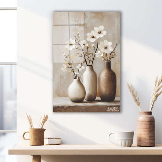 Vintage Vazolar - Cam Tablo