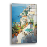 Denize Karşı Sohbet - Cam Tablo