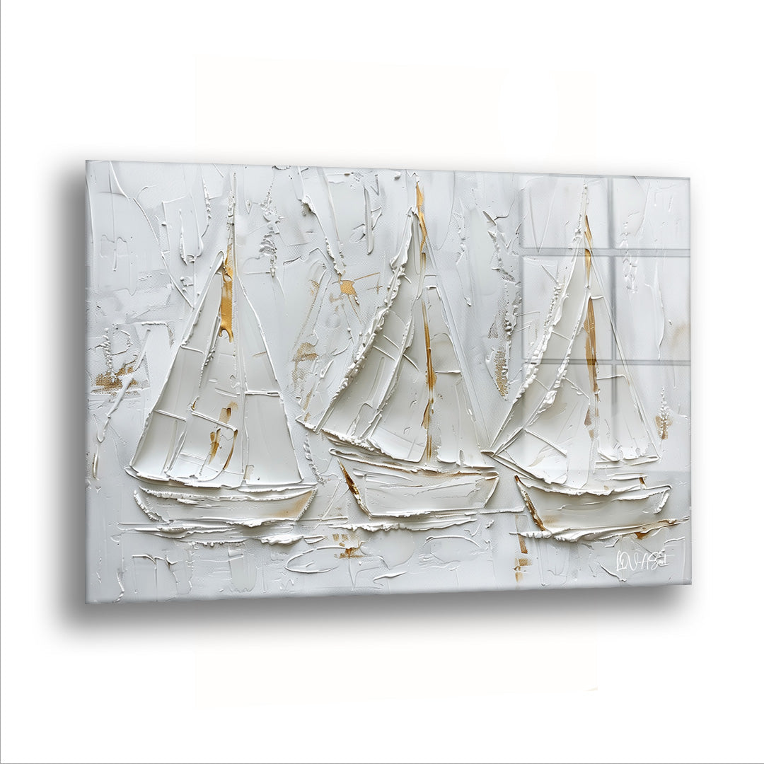 Denizin Sadeleri - Cam Tablo