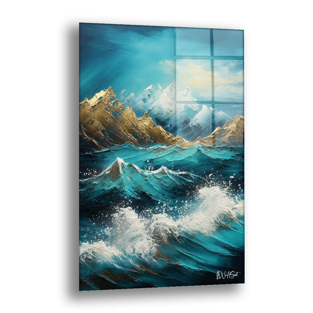 Derin Dalgalar - Cam Tablo