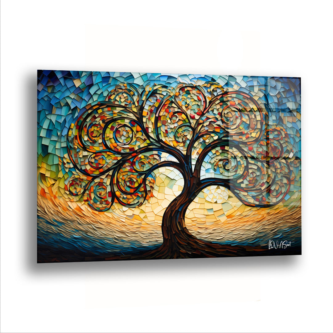 Duygu Ağacı - Cam Tablo