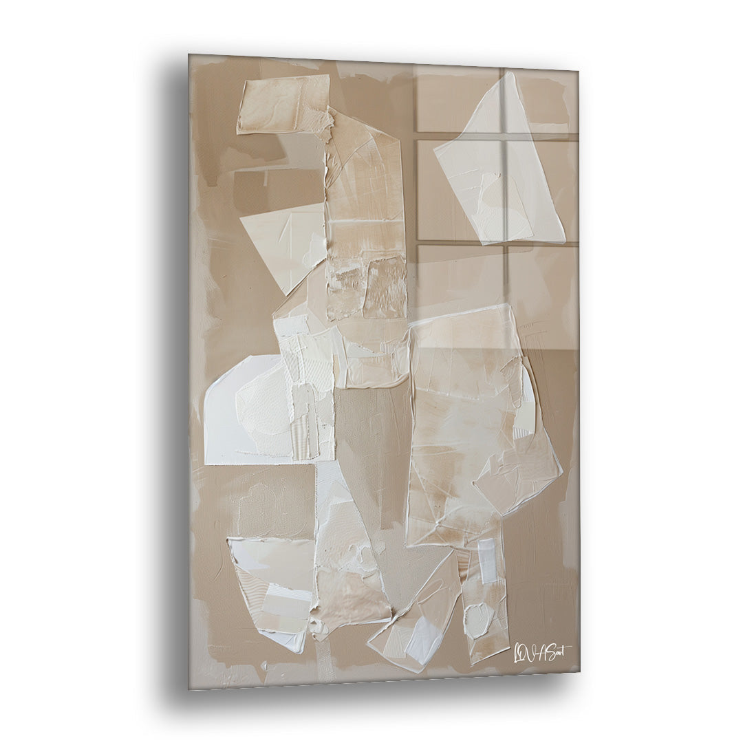 Eski Abstract Cam Tablo