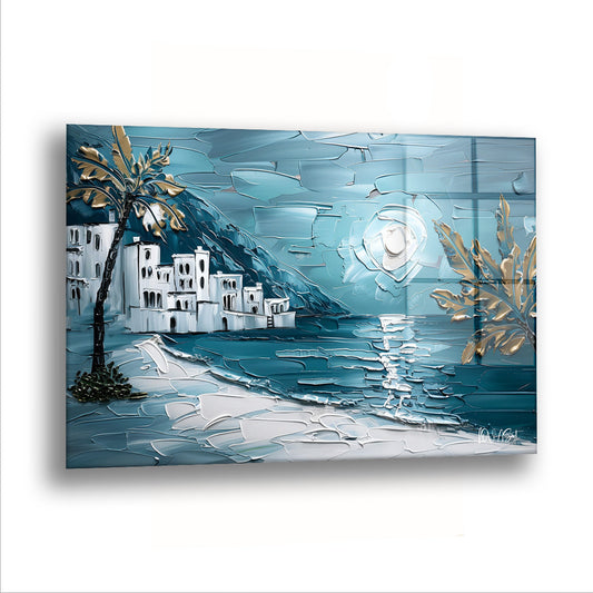 Gecenin Hüznü - Cam Tablo