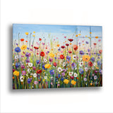 Gelincikler - Cam Tablo