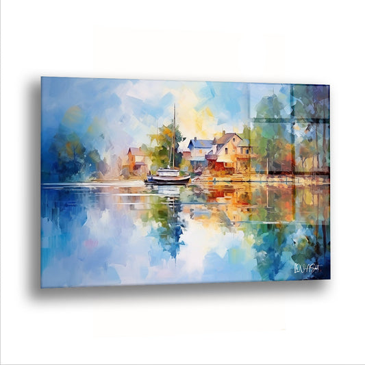 Göldeki Ev - Cam Tablo