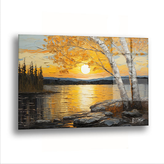 Güneşin Çağrısı - Cam Tablo