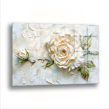 Güzele Açan Çiçek - Cam Tablo