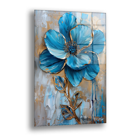 Hayal Çiçeği - Cam Tablo