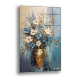 Hayali Çiçekler - Cam Tablo