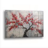Japon Ağacı - Cam Tablo