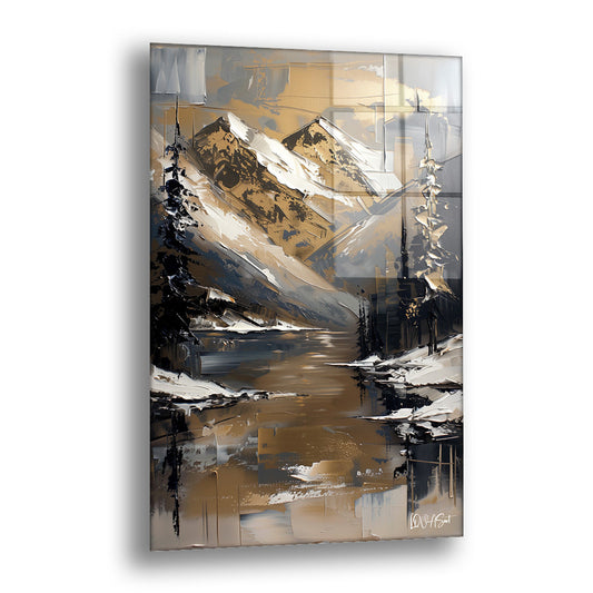 Altın Dağlar - Cam Tablo