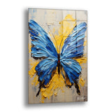 Mavi Kanatlar - Cam Tablo