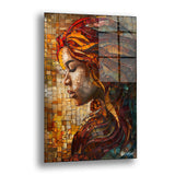 Mozaik Kadın - Cam Tablo