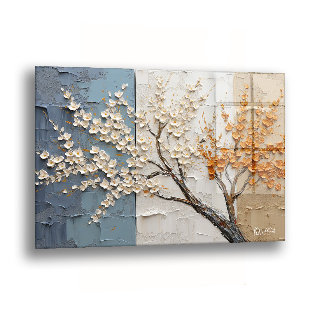 Müzikal Ağaç - Cam Tablo