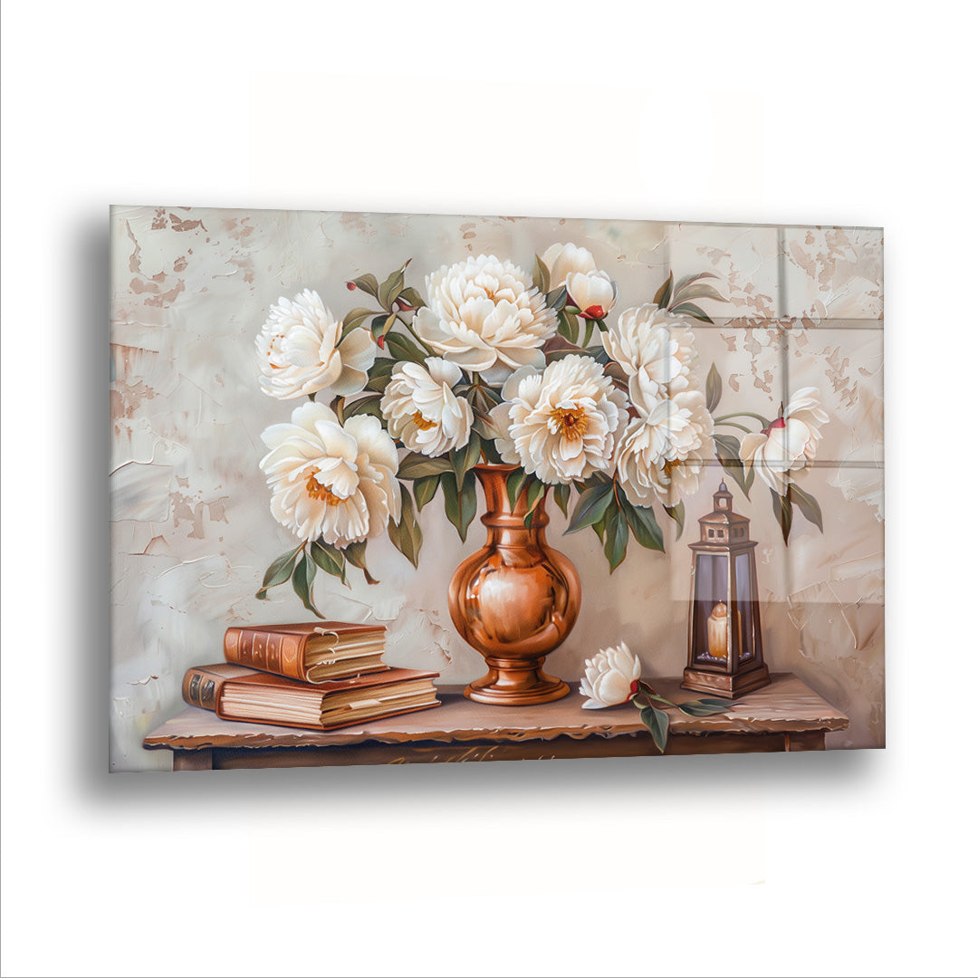 Nostaljik Masa - Cam Tablo