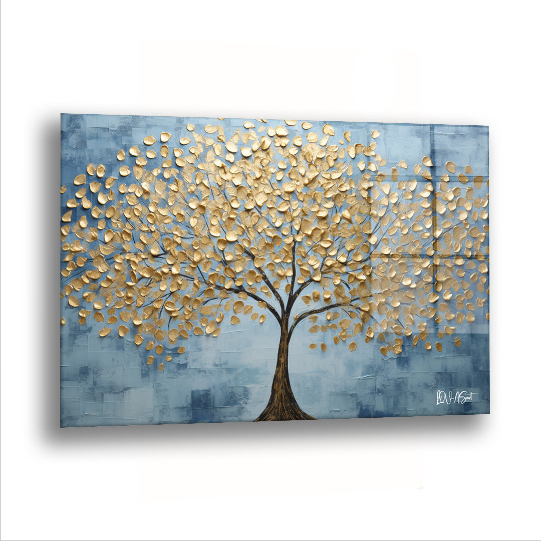 Ömür Ağacı - Cam Tablo